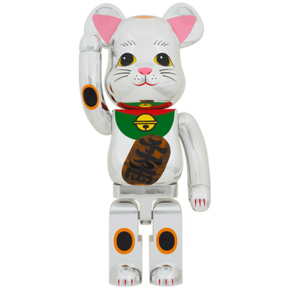 招き猫銀メッキ発光1000％ Be@rBrick – CRA5Y SHOP