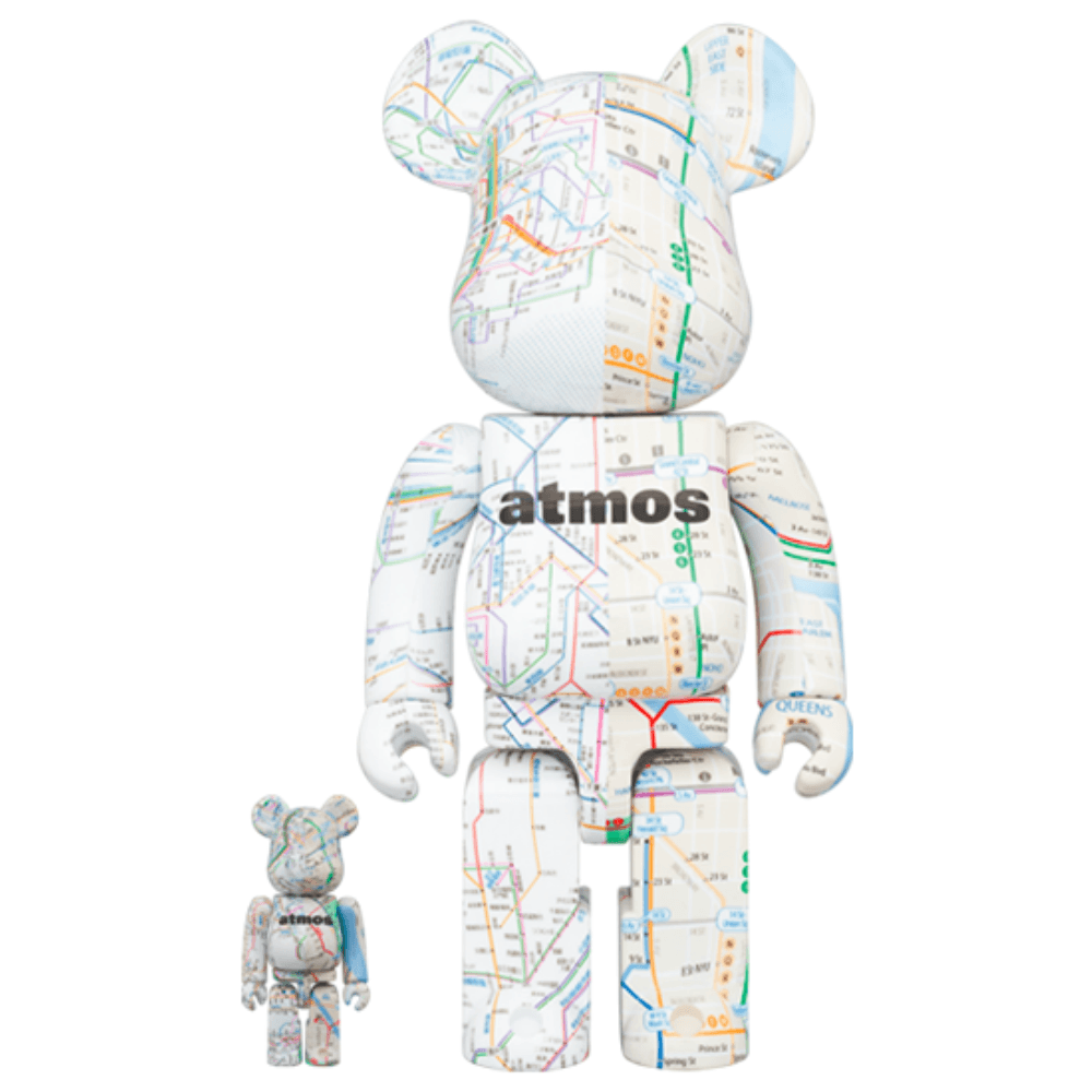 atmos BE@RBRICK 100% & 400%-