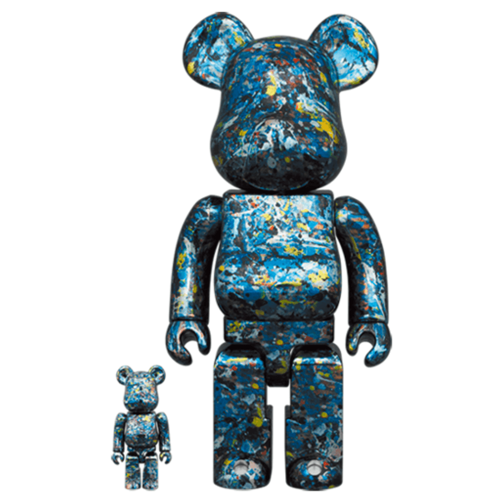 Jackson Pollock Studio CHROME Ver.100％ & 400％/1000% Be@rBrick