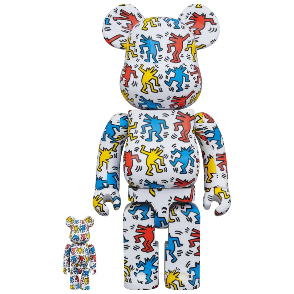 KEITH HARING #9 100％ & 400％ / 1000% Be@rBrick