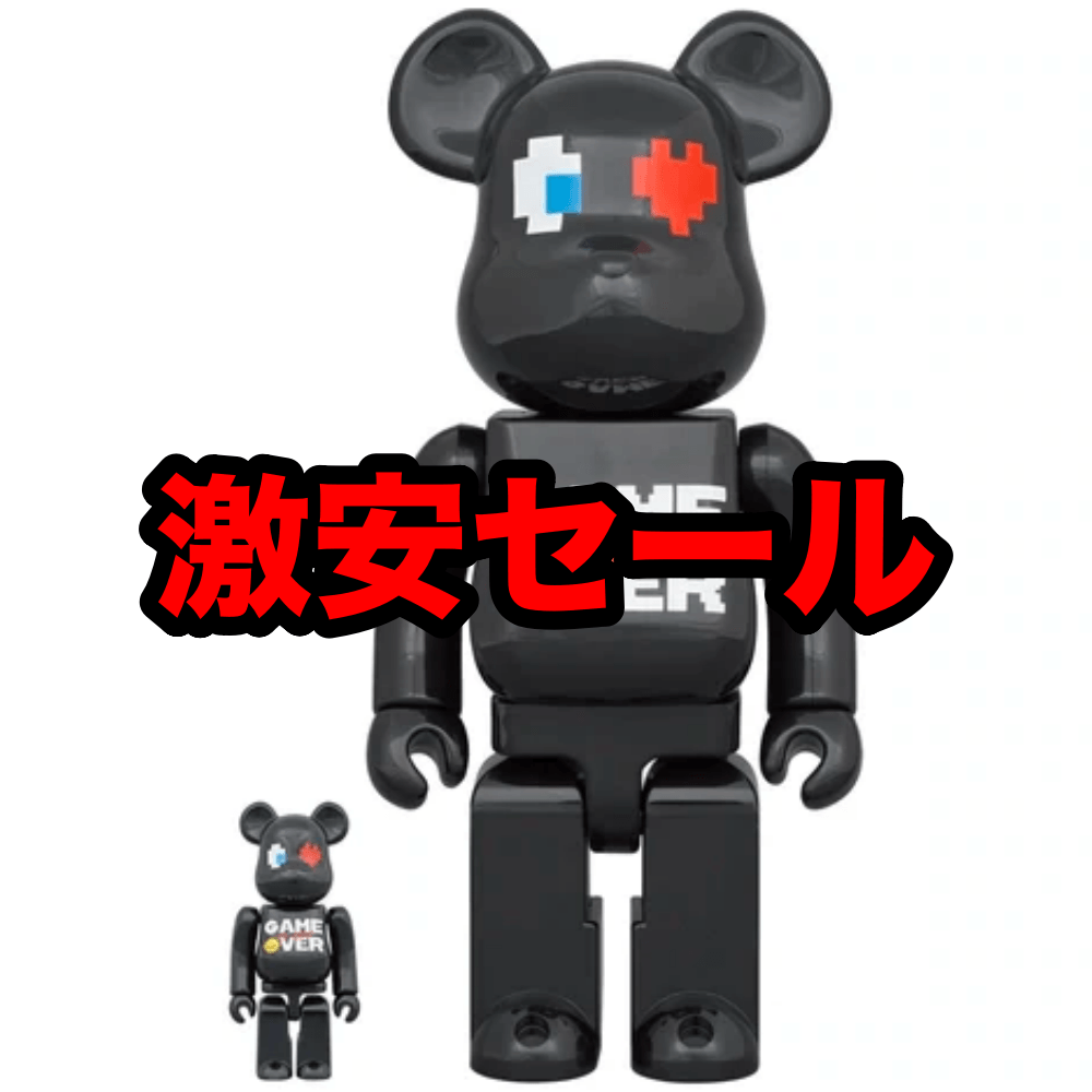 1000% Bearbrick - Pac Man x Grafflex (9090 x S.H.I.P & Crew) by