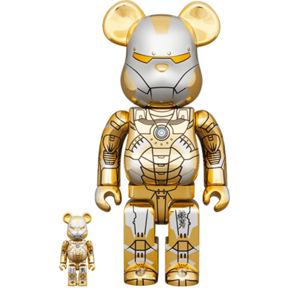 SORAYAMA 空山基 IRONMAN REVERSE 400％＋100% / 1000%Be@rBrick