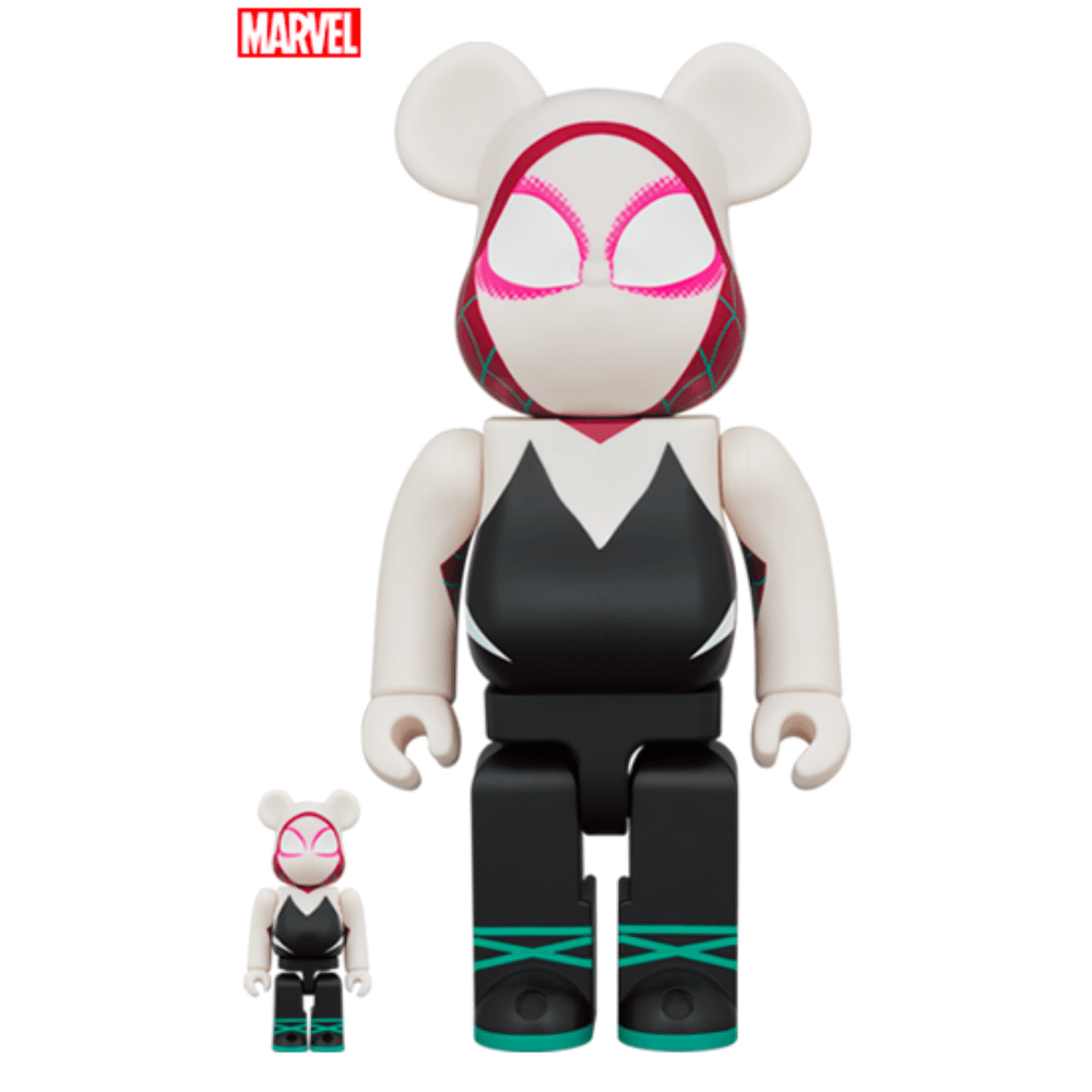 『SPIDER-MAN:INTO THE SPIDER-VERSE』 SPIDER-GWEN 100％ & 400％セブンネット Be@rBrick