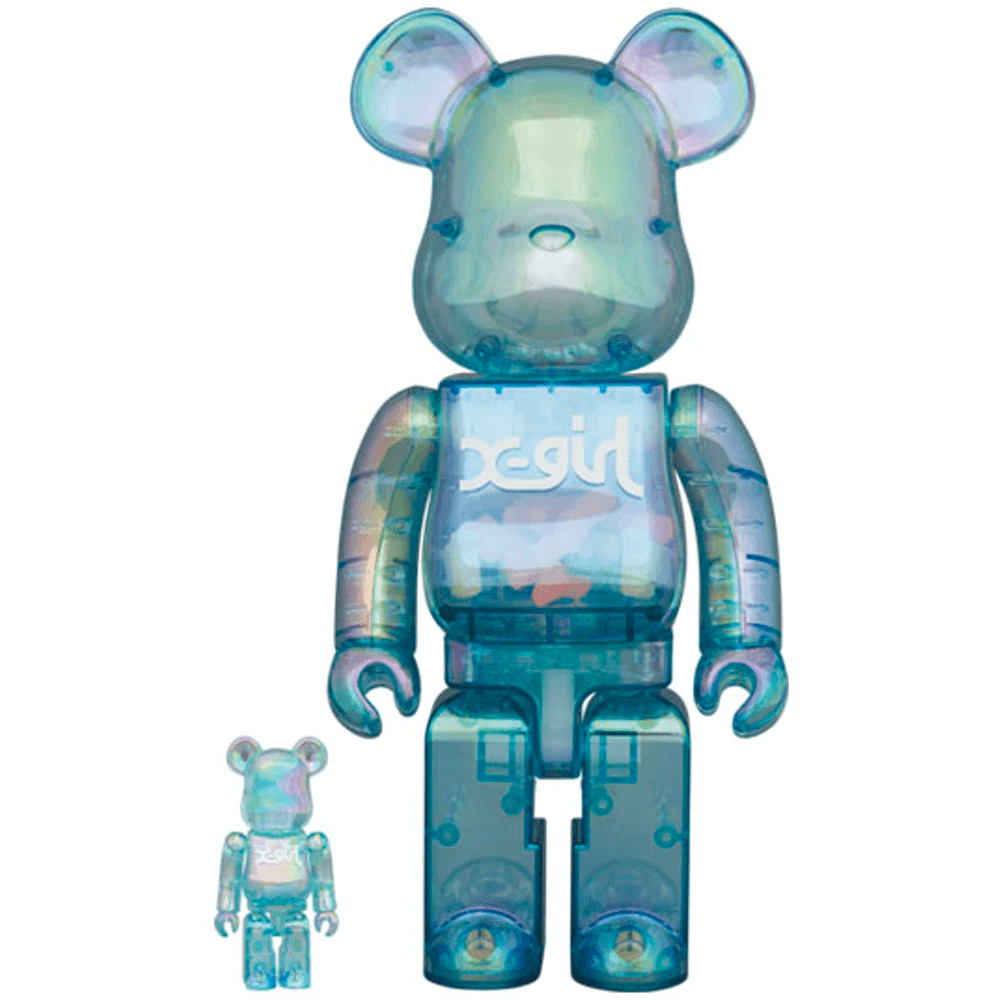 X-girl 2021 Blue 400%+100% / 1000% Be@rBrick – CRA5Y SHOP