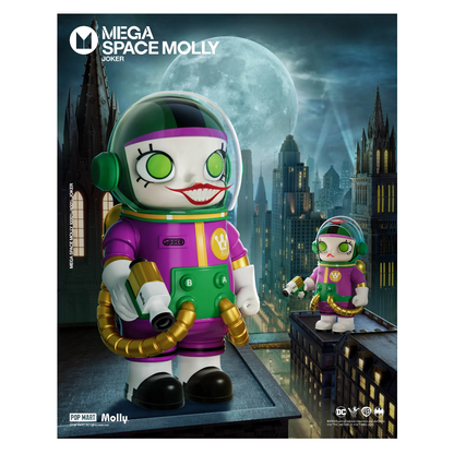 Space MOLLY 400% / 1000% JOKER 小丑 DC COMIC