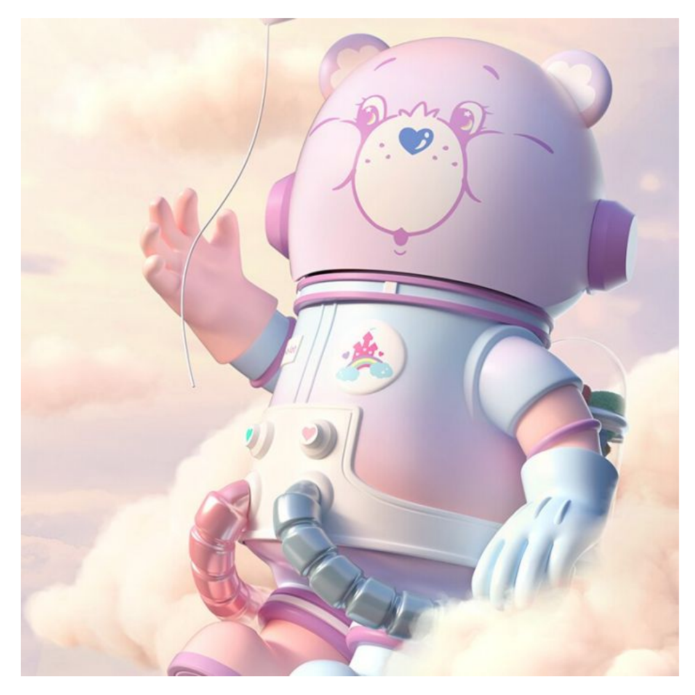 Space MOLLY 400% / 1000% 愛心熊 Care Bears