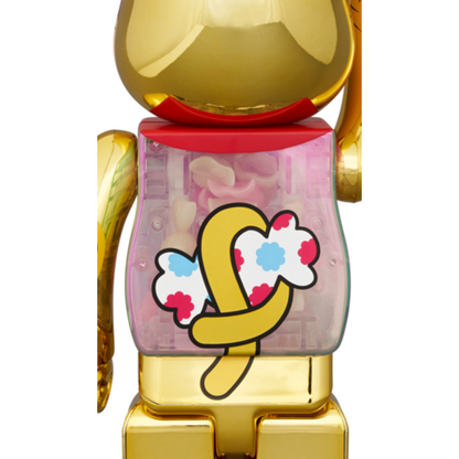 Recruiting cat gold メッキ1000% Be@rBrick 