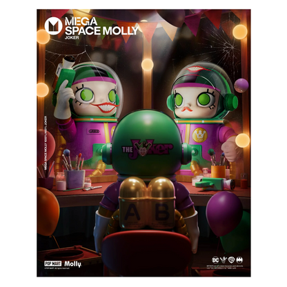 Space MOLLY 400% / 1000% JOKER 小丑 DC COMIC