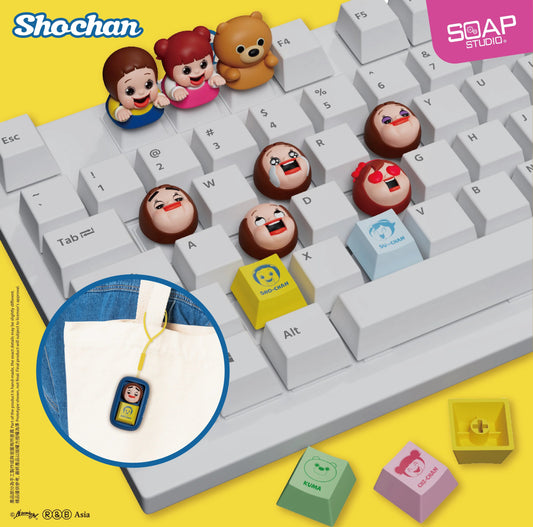 小燦 燦子鍵帽 (一套8款) SHO - CHAN Family Keycaps Blind Box - CRA5Y SHOP