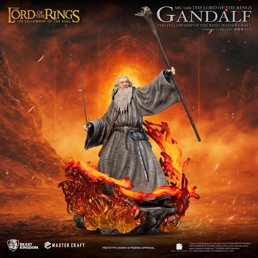 BEAST KINGDOM 魔戒 (MC-066) The Lord of the Rings [The Fellowship of the Ring] Gandalf Polyresin Statue