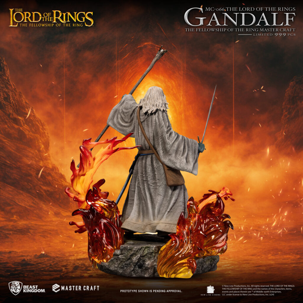 BEAST KINGDOM 魔戒 (MC-066) The Lord of the Rings [The Fellowship of the Ring] Gandalf Polyresin Statue