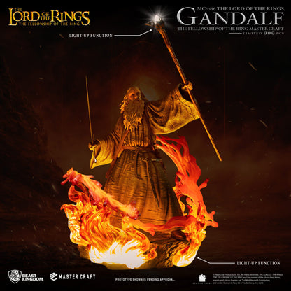 BEAST KINGDOM 魔戒 (MC-066) The Lord of the Rings [The Fellowship of the Ring] Gandalf Polyresin Statue