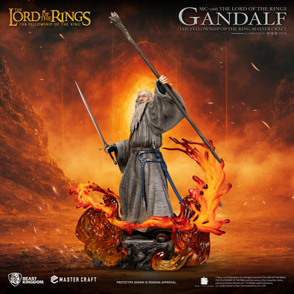 BEAST KINGDOM 魔戒 (MC-066) The Lord of the Rings [The Fellowship of the Ring] Gandalf Polyresin Statue