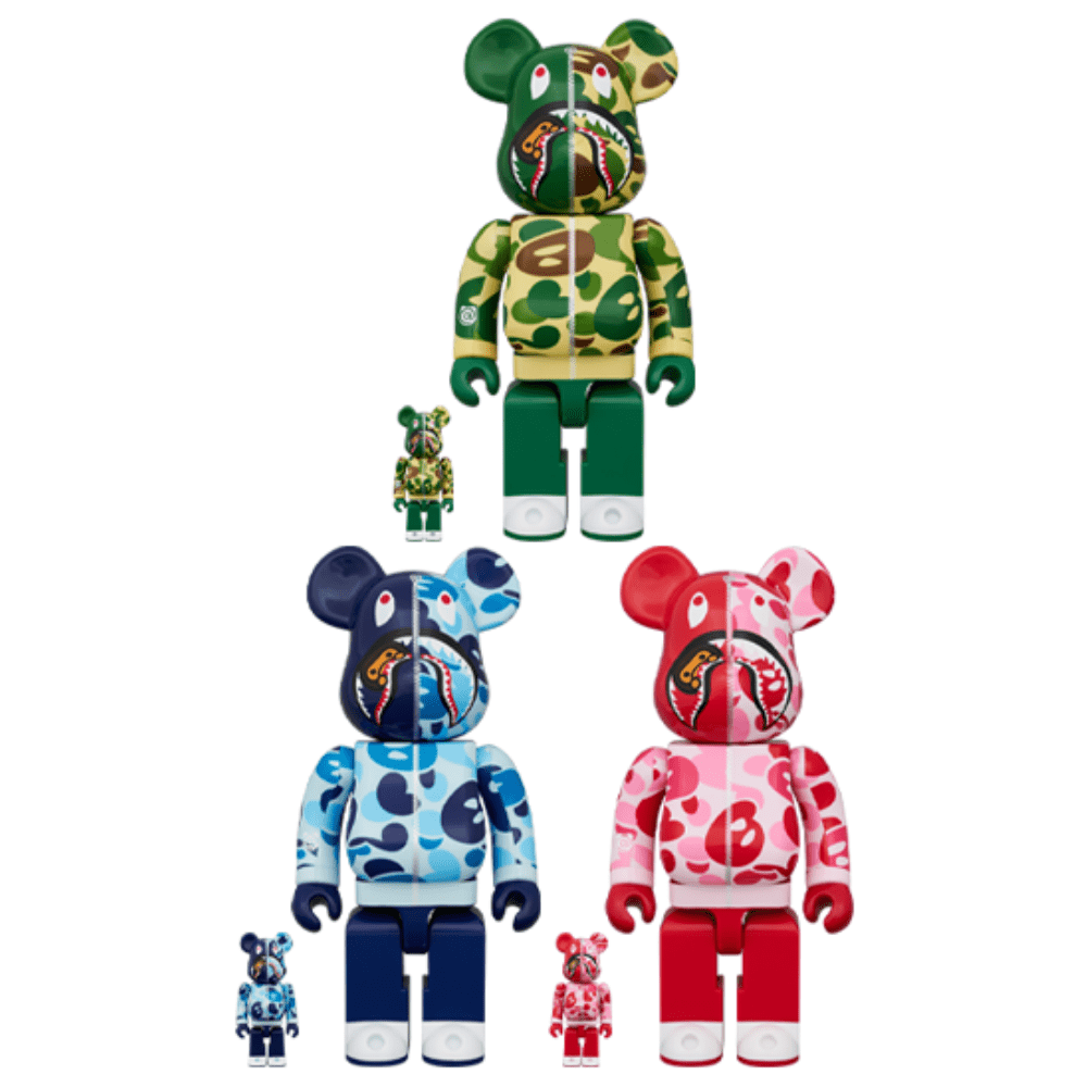 BABY MILO(R) CAMO SHARK 100％ & 400％ FULL SET Be@rBrick - CRA5Y SHOP