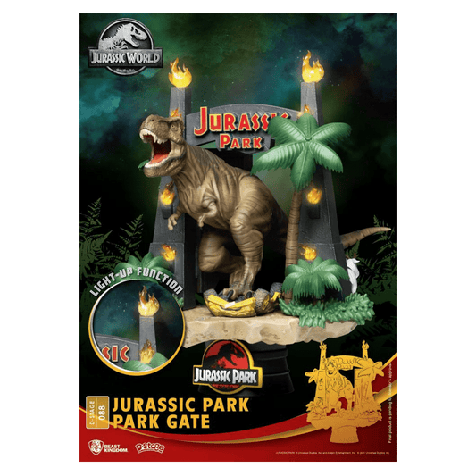 BEAST KINGDOM 侏羅紀公園 (DS - 088) Jurassic Park - Park Gate - CRA5Y SHOP