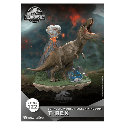 BEAST KINGDOM 侏羅紀公園 (DS - 122) Jurassic Wold - Fallen Kingdom - T - Rex - CRA5Y SHOP