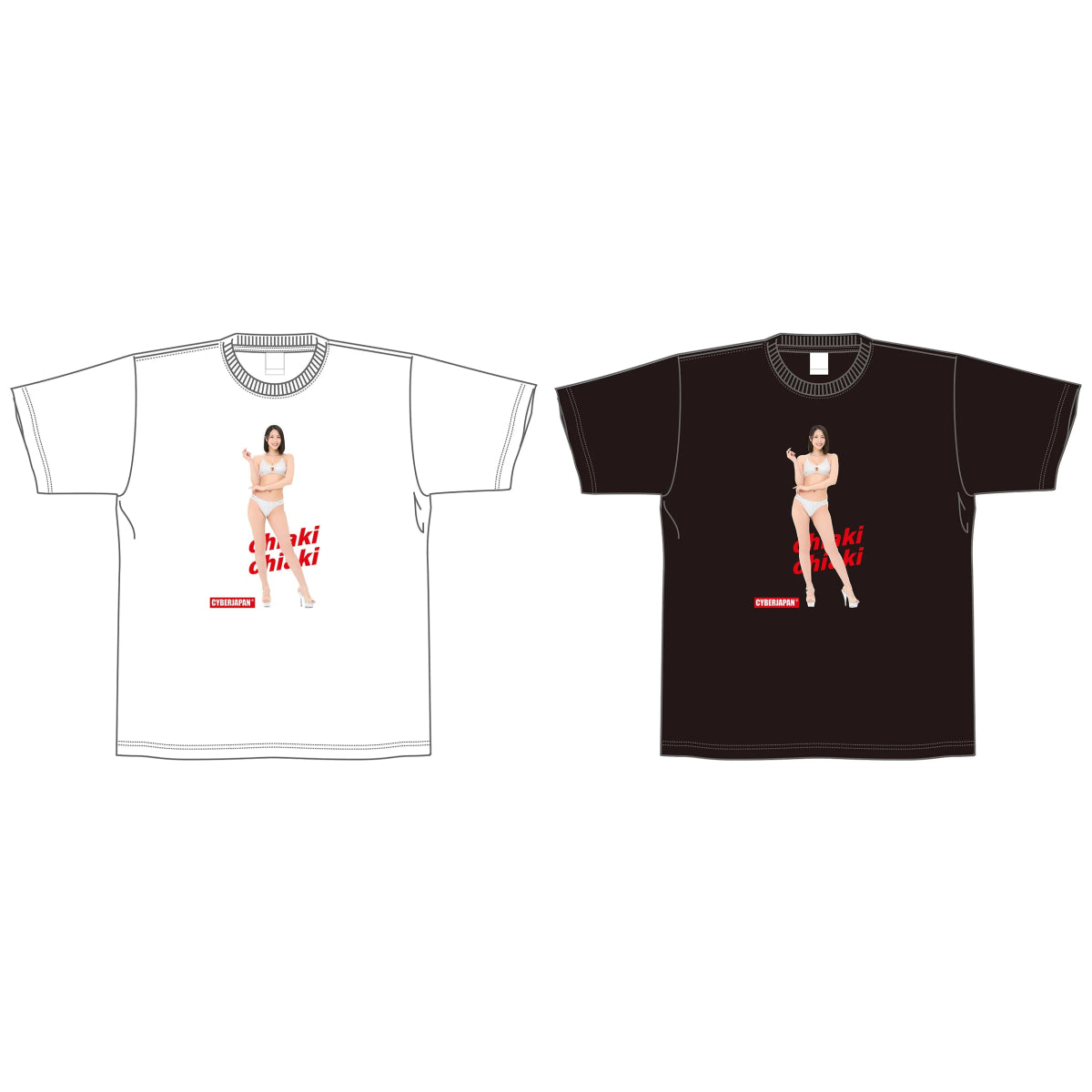 CYBERJAPAN 2024 CHIAKI Tシャツ - CRA5Y SHOP