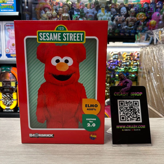 *新年清貨現貨* Elmo Costume Ver2.0 400% Be@rBrick - CRA5Y SHOP