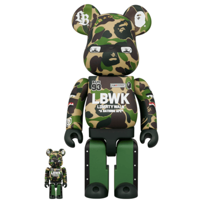 LBWK × BAPE(R) 100％ & 400％ Be@rBrick - CRA5Y SHOP