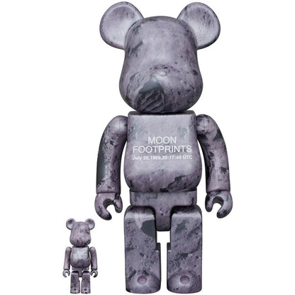 MOON FOOTPRINTS 100％ & 400％ Be@rBrick - CRA5Y SHOP