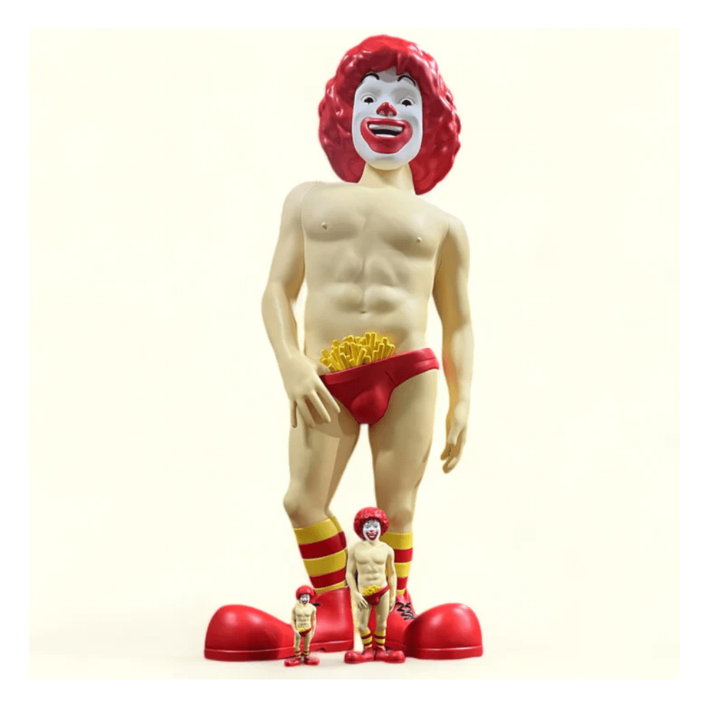 Sexy Ronald by Wizard Skull - 4 Foot Vinyl Figure - CRA5Y SHOP