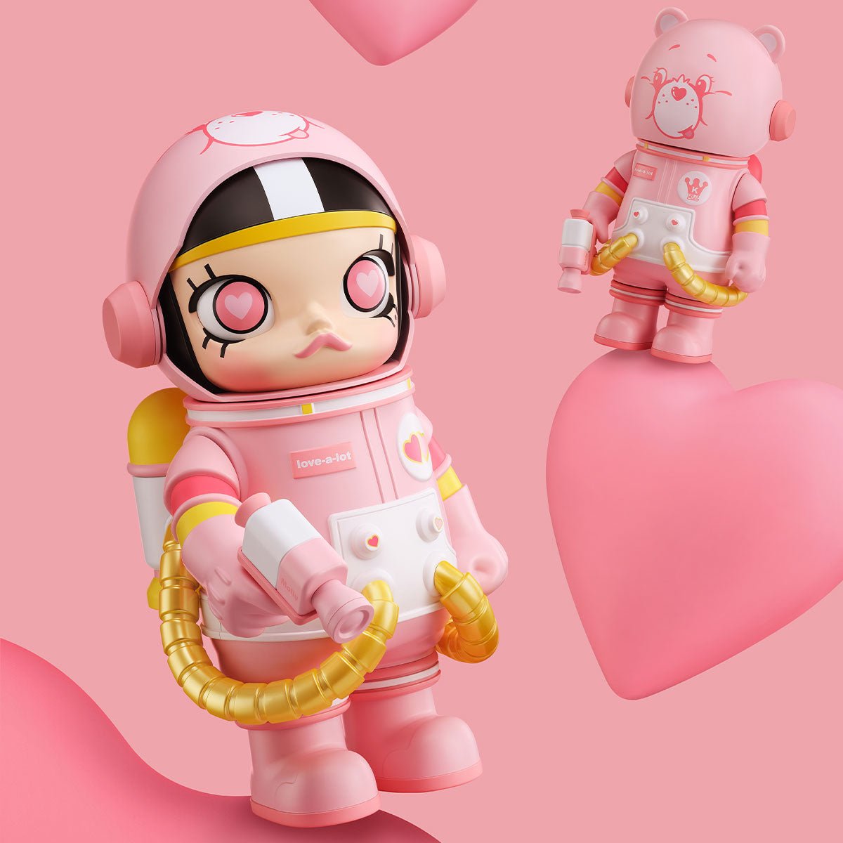 Space MOLLY 400%+100% CARE BEAR 多愛熊 - CRA5Y SHOP