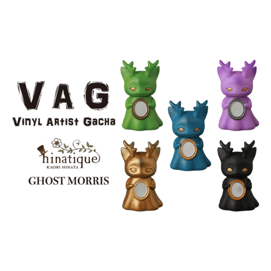 VAG (VINYL ARTIST GACHA) 10th ANNIVERSARY1 GHOST MORRIS © KAORI HINATA【全5種セット】 - CRA5Y SHOP