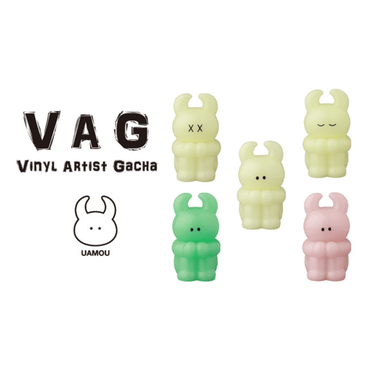 VAG (VINYL ARTIST GACHA) 10th ANNIVERSARY1 かんがえるUAMOU ©UAMOU【全5種セット】 - CRA5Y SHOP