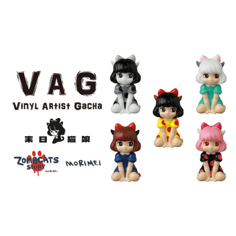 VAG (VINYL ARTIST GACHA) SERIES 40 末日猫娘 【全5種セット】 - CRA5Y SHOP