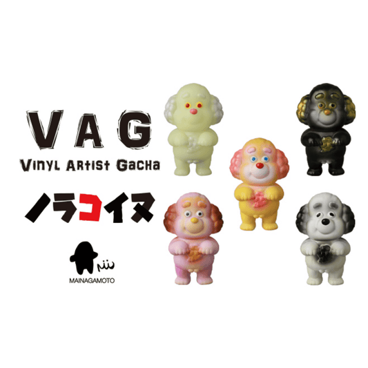 VAG (VINYL ARTIST GACHA) SERIES 40 ノラコイヌ 【全5種セット】 - CRA5Y SHOP