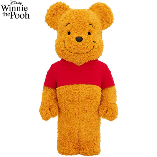 小熊維尼 Winnie the Pooh COSTUME Ver.(PILE FABRIC) 1000％ Be@rBrick - CRA5Y SHOP