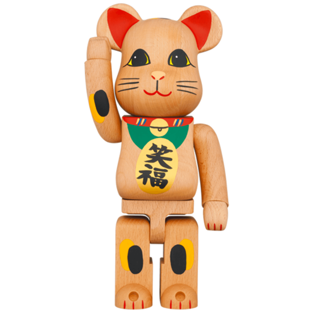 「日限」カリモク 招き猫 四 400％ Be@rBrick - CRA5Y SHOP