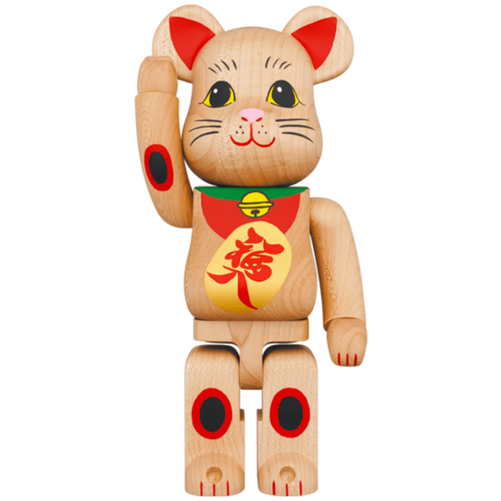 「日限」カリモク招き猫 参 400％ Be@rBrick - CRA5Y SHOP