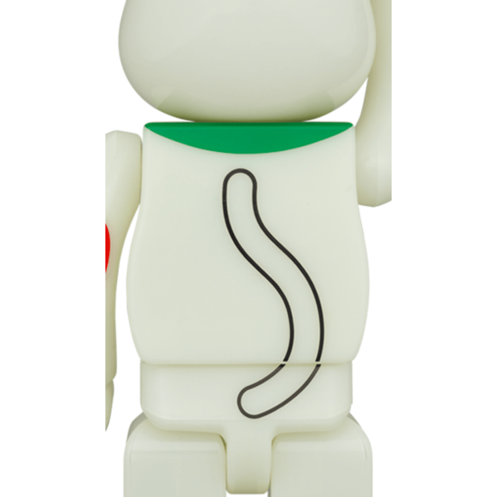 BE@RBRICK 招き猫 福入 蓄光 100％ u0026 400％-