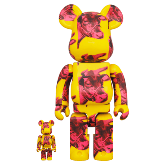 ANDY WARHOL "Cow Wallpaper" 400% & 100% BE@RBRICK - CRA5Y SHOP