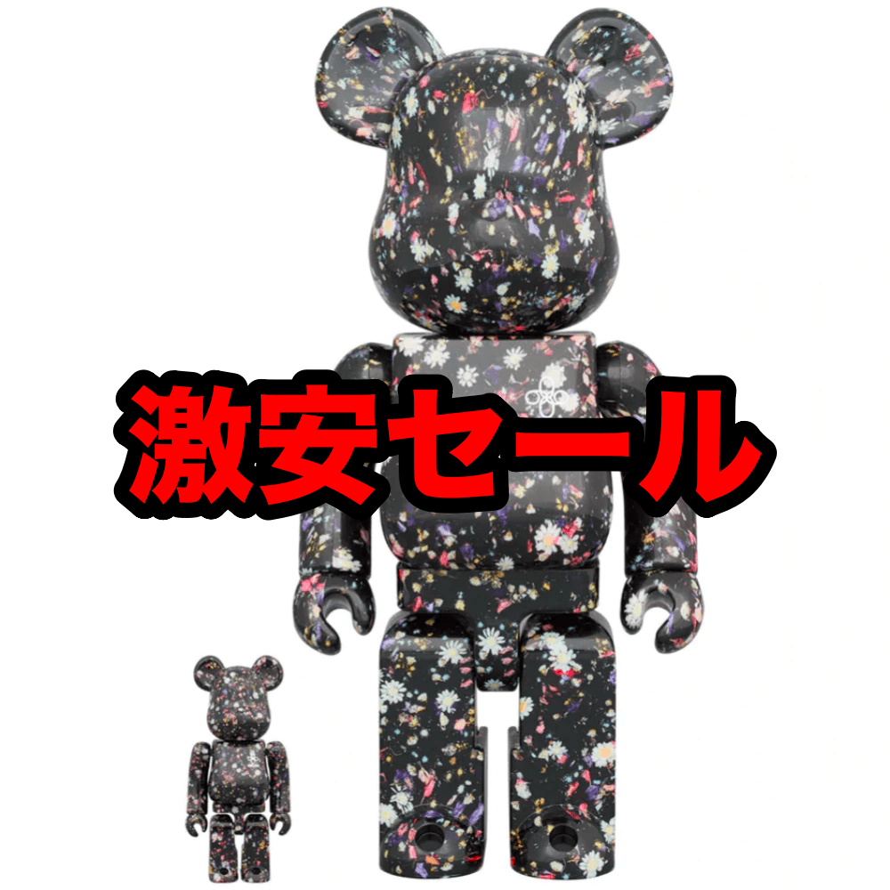 お1人様1点限り BE@RBRICK 玩具 ANEVER BLACK u0026 興趣及遊戲