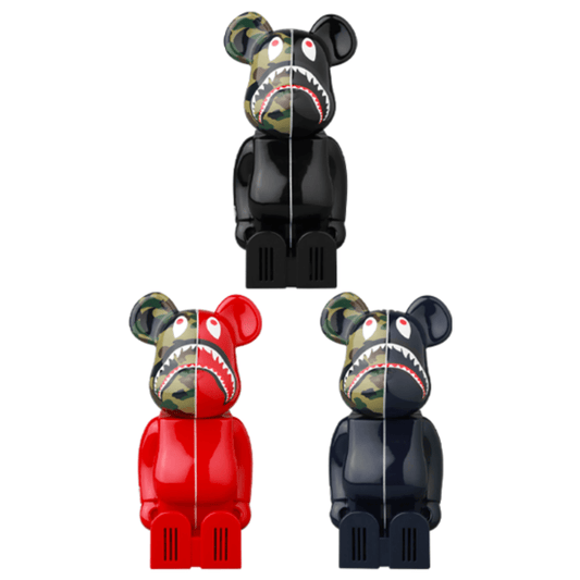 BAPE(R) FRAGRANCE DIFFUSER BLACK/RED/NAVY BE@RBRICK - CRA5Y SHOP