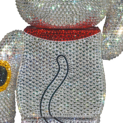 CRYSTAL DECORATE 招き猫 金運 400％ BE@RBRICK - CRA5Y SHOP