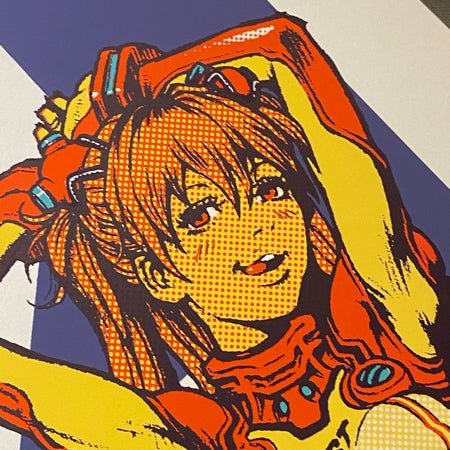 EROSTIKA “EVANGELION x Rockin’Jelly Bean” Silk Screen Print [OT0004]