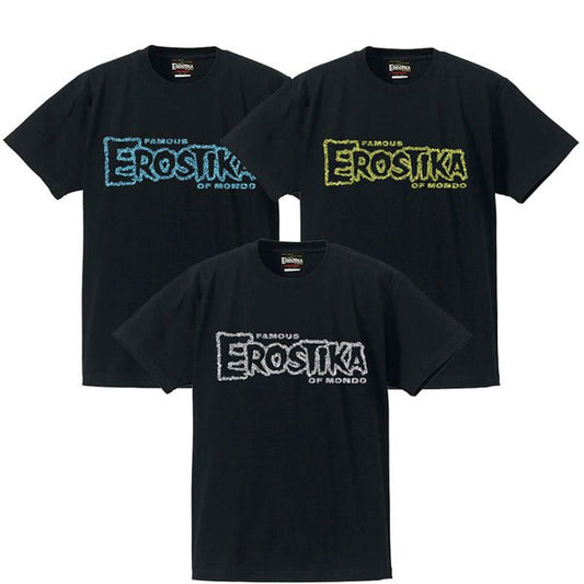 EROSTIKA “MONSTER GLITTER LOGO” T-SHIRT - CRA5Y SHOP