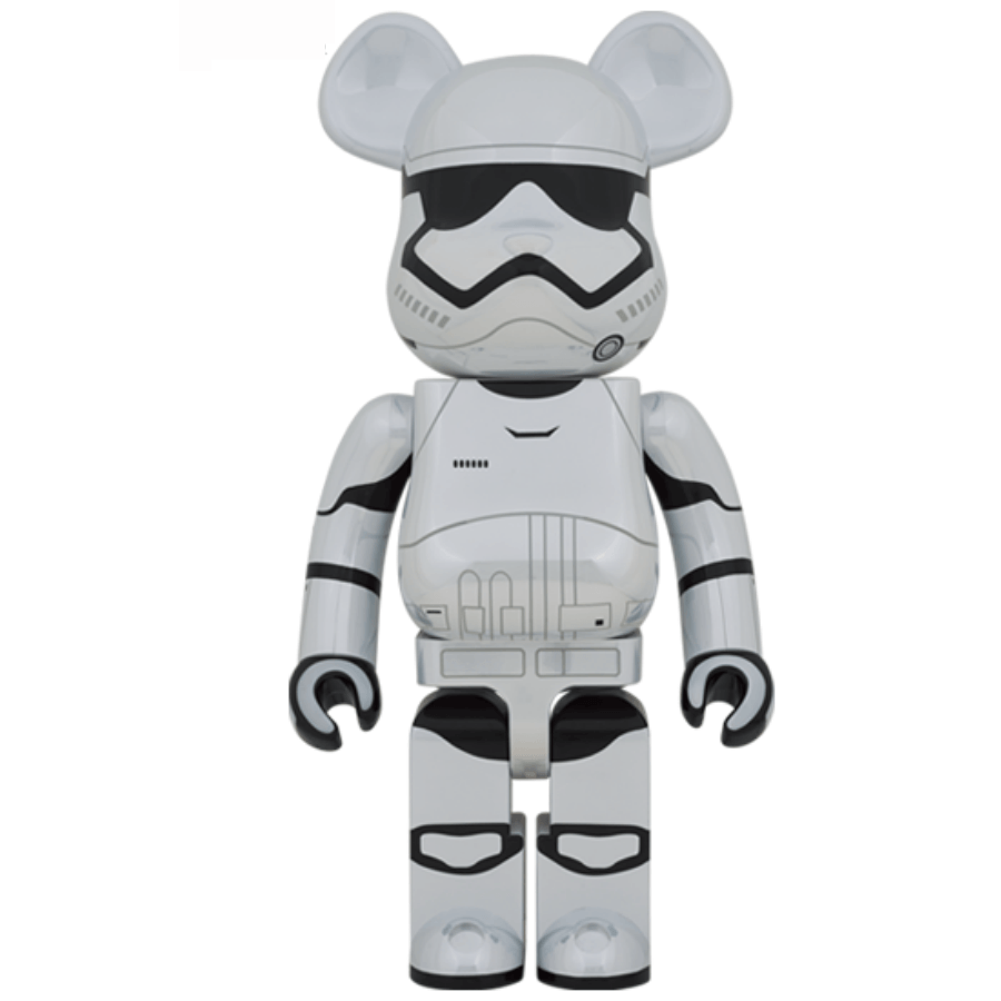 「日限」FIRST ORDER STORMTROOPER(TM) (The Force Awakens Ver.) CHROME 1000% Be@rBrick - CRA5Y SHOP