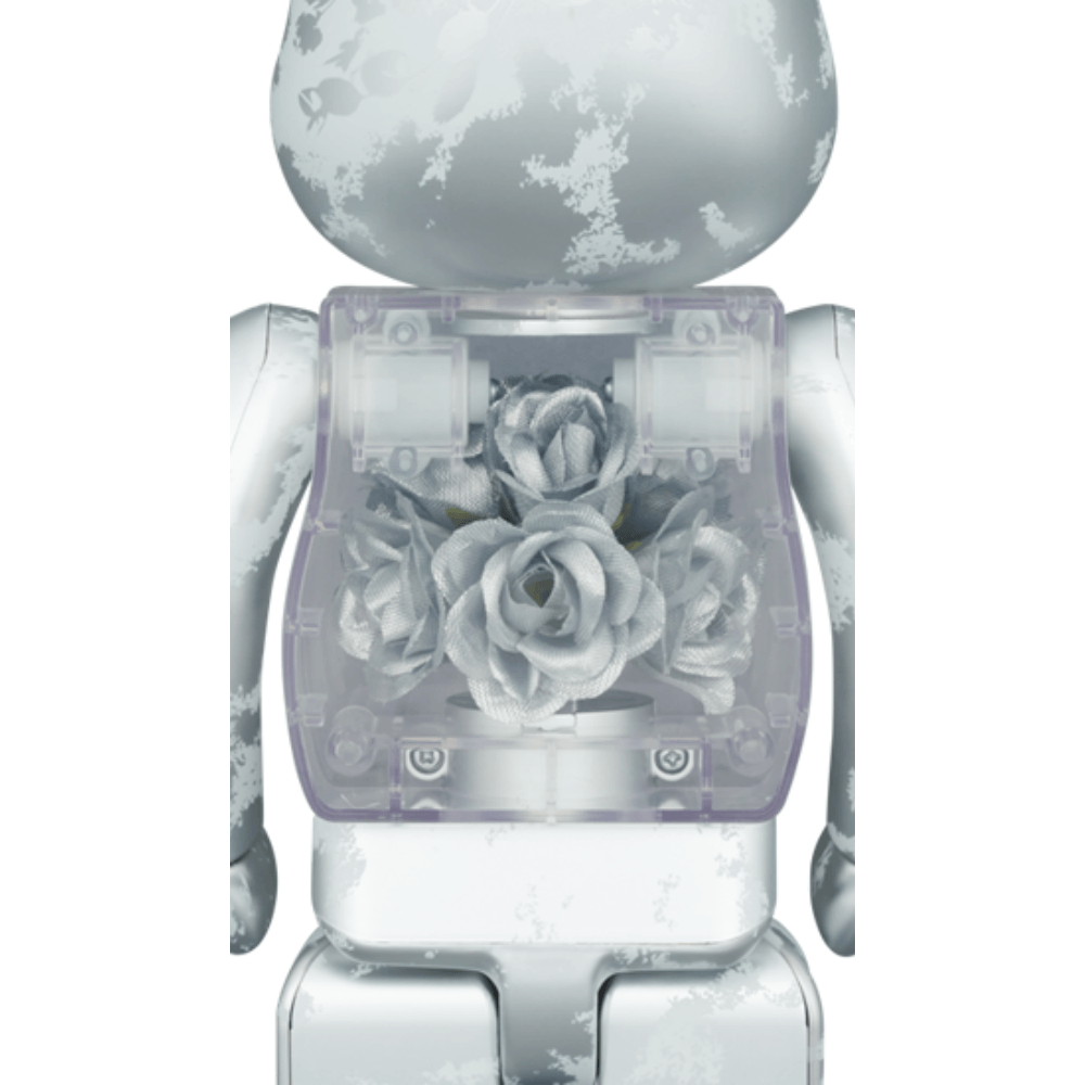 FLOR@ SILVER 400％ BE@RBRICK - CRA5Y SHOP