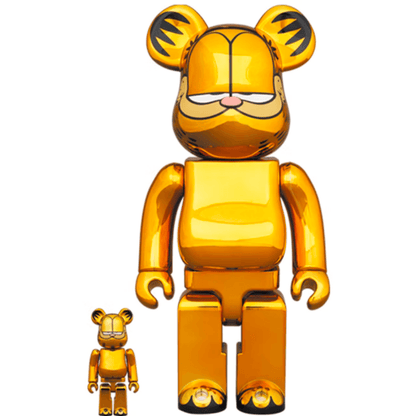 Garfield Chrome ver. 400％＋100% / 1000% Be@rBrick - CRA5Y SHOP