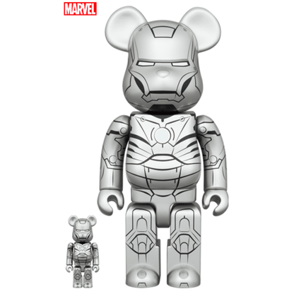 「日限」IRON MAN MARK II 100％ & 400％ Be@rBrick - CRA5Y SHOP