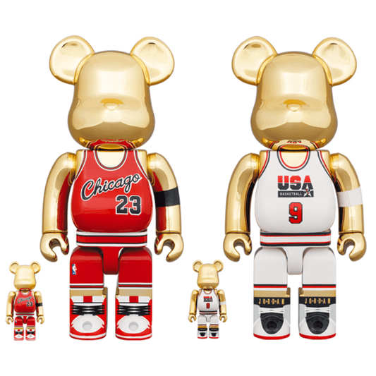 「日限」Michael Jordan 1985 ROOKIE JERSEY / Michael Jordan 1992 TEAM USA Be@rBrick - CRA5Y SHOP