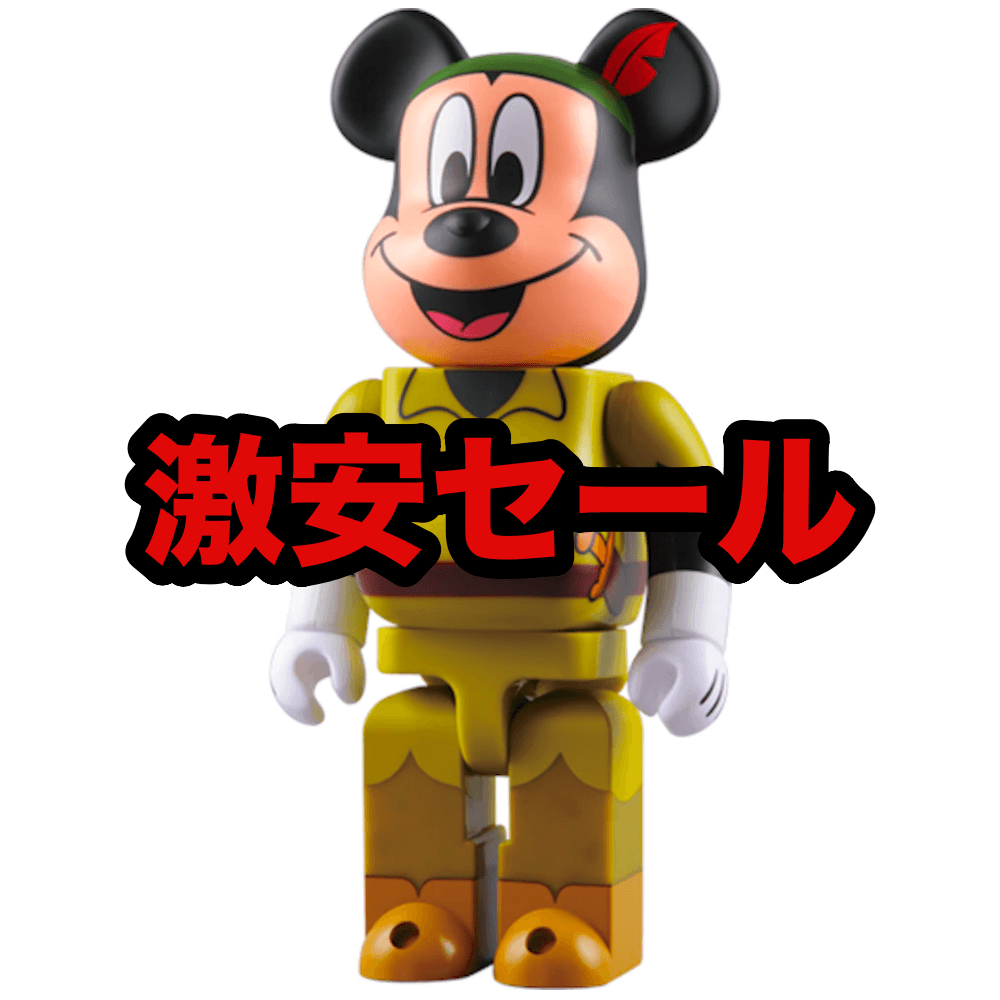 *激安* Mickey Mouse Peter Pan 400% Be@rBrick - CRA5Y SHOP