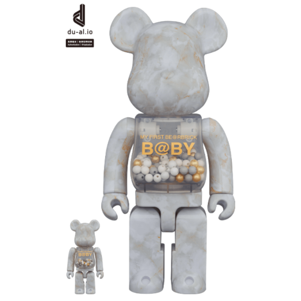 MY FIRST BE@RBRICK B@BY MARBLE(大理石) Ver. 100％ & 400％ BE@RBRICK
