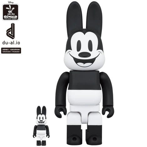 Oswald the Lucky Rabbit 100％ & 400％ R@BBRICK - CRA5Y SHOP