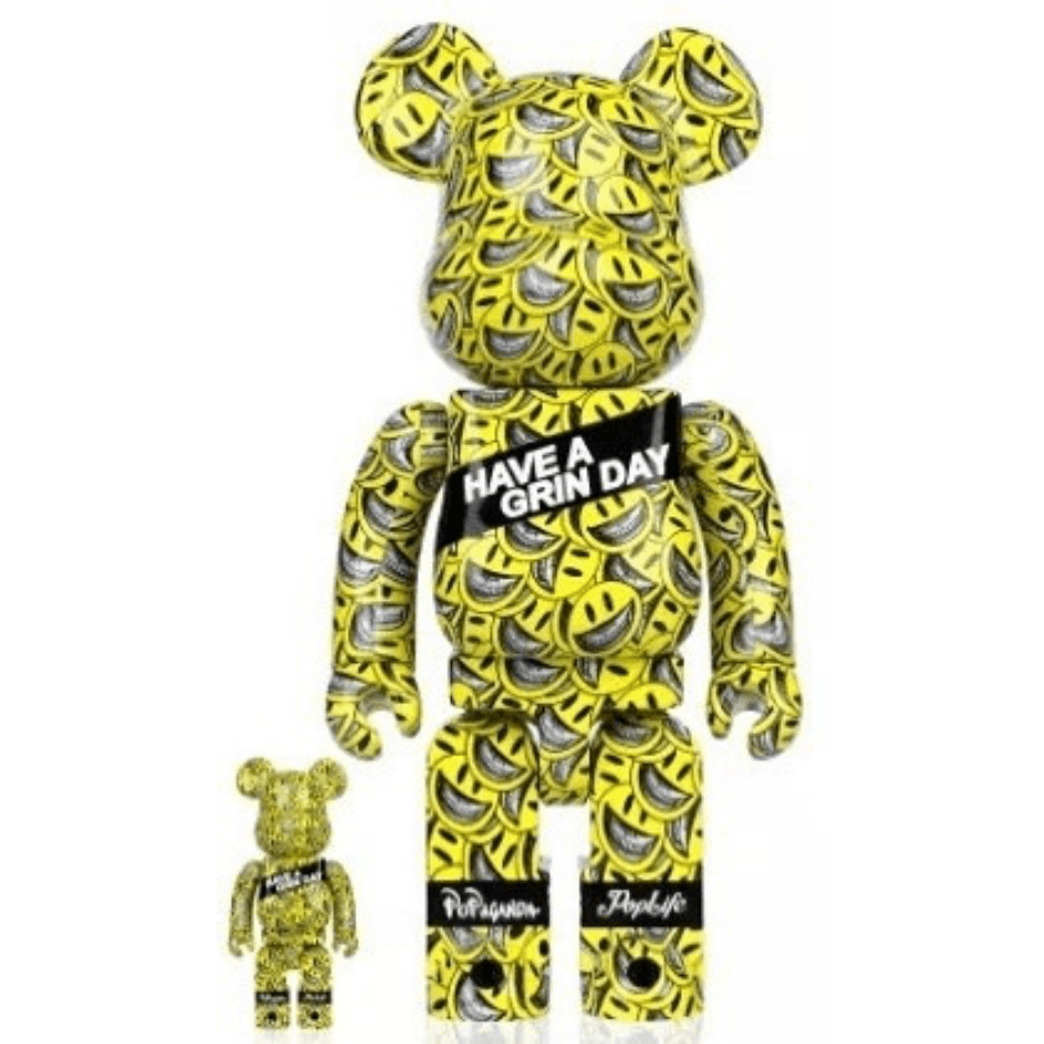 Ron English Have A Grin Day Be@rBrick - CRA5Y SHOP