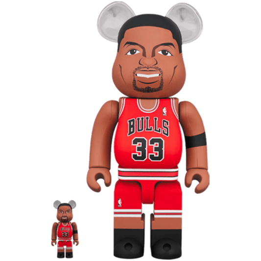 Scottie Pippen (Chicago Bulls) 100％ & 400％ Be@rBrick - CRA5Y SHOP